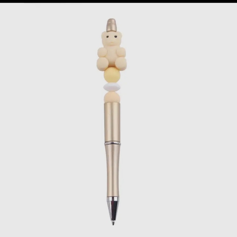 Silicone teddy pen